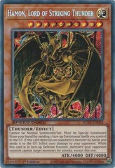 Hamon, Lord of Striking Thunder - SGX3-ENG02 - Secret Rare - 1st Edition